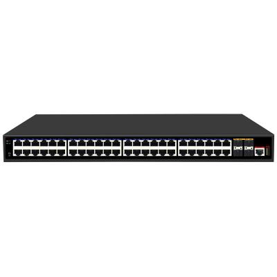 China High Quality Hot Sales SST-M48ET-4SFP 48 Ports LACP Switch Fiber Switch Network 4 Ports 10G SFP for sale