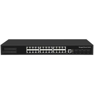 China LACP SST-MTG244S L3 managed network switch with 24 port 10gbps switches for sale