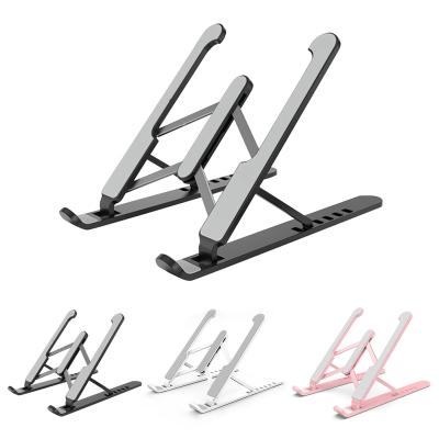 China Fasion 12/5000 Flat Plate Heat Dissipation Bracket Home Office Adjustable Foldable Laptop Stand Laptop Desk Stand for sale