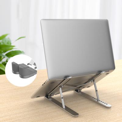 China 2021 NEW Metal Laptop Stand Adjustable Portable Foldable Foldable Foldable Adjustable Aluminum Stand Adjustable Aluminum for sale