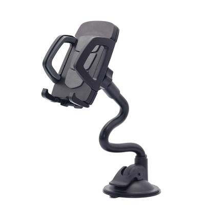 China Car Non-slip Mount Flexible Phone Arm Phone Holder Windshield Sucker Long Base Rubber Phone for sale