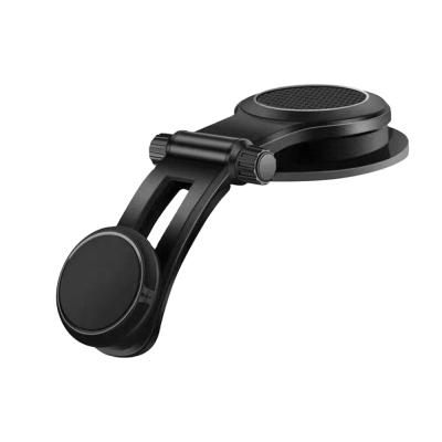 China ABS+PC Universal Car Phone Holder 360 Degree Windshield Windshield Dashboard Sucker Navigation Flexible Magnetic Car Integrated Mount Holder for sale