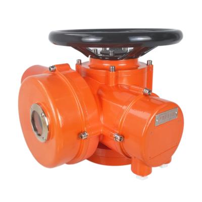 China ASQ general intelligent remote control multi-turn flange gate valve pn16 electric end trigger 380v 220v ductile iron for sale