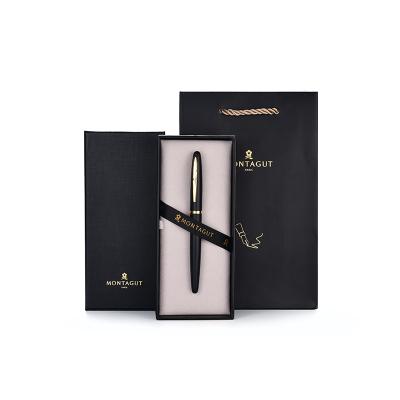 China Mengtejiao signature pen M902 baozhu normal metal pen ghost metal pen office pen company conference neutral gifts for sale