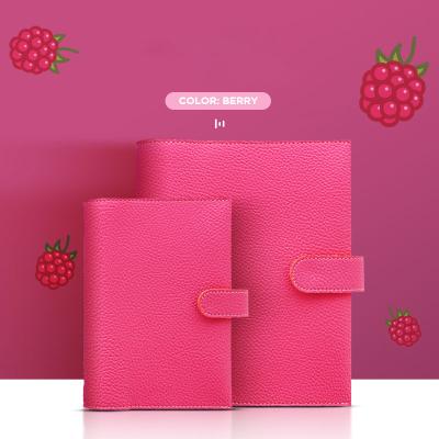 China Brand new multifunctional business a5 simple confere genuine leather notebook notebook for sale