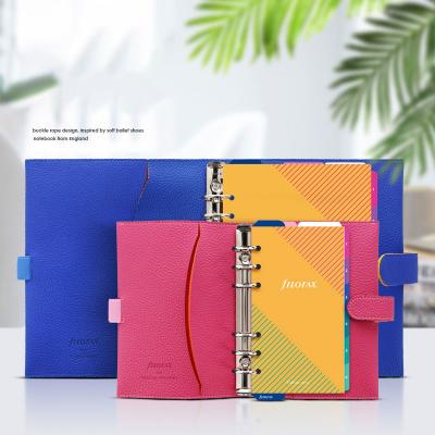 China Multifunctional Brand New Custom Printing Genuine Leather Business Planner Notebook for sale