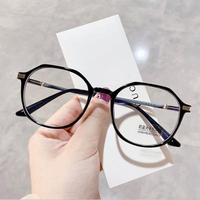 China Cheap wholesale TR90 optical frame blue light eye protection decoration anti blocking glasses for women and men for sale