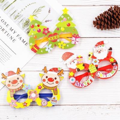 China 2020 Cute Fashion Sunglasses Festival Christmas Glasses Santa Claus Style Sunglasses For Party for sale