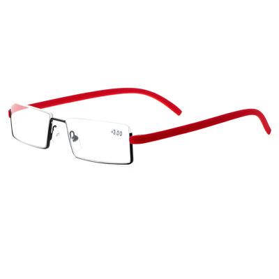 China Slim Quality Alloy Memory Shape Reading Eyewear With Flexible Temple for sale