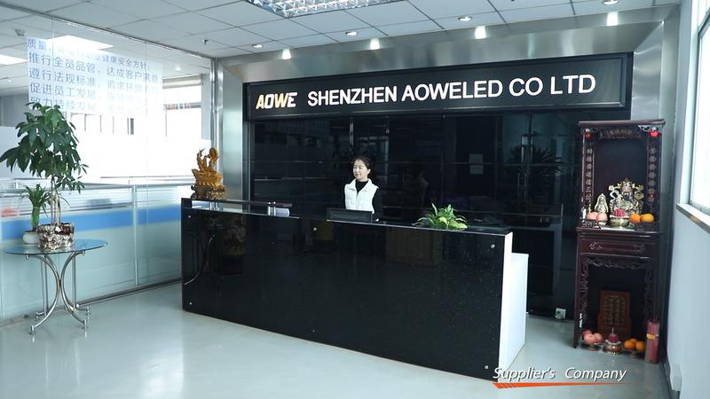 Επαληθευμένος προμηθευτής Κίνας - Shenzhen Aoweled Co., Ltd.