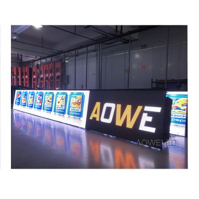 China p8 outdoor full color waterproof football stadium perimeter led screen display for sale