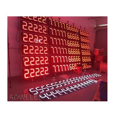 China Outdoor Waterproof LED Electronic Billboards LED Price Sign Petrol Gas Station Screen for sale