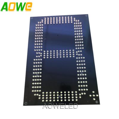 China 8inch 12inch 16inch 24inch white/red/green/yellow blue color led display Gas Station LED Price Sign for sale