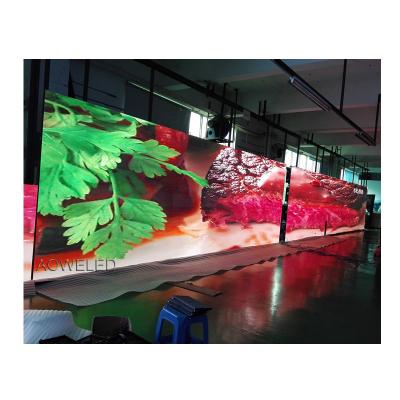 China AOWE p3 video led vision display screen for led rental cabinet size 576x576mm led module 192x192 for sale