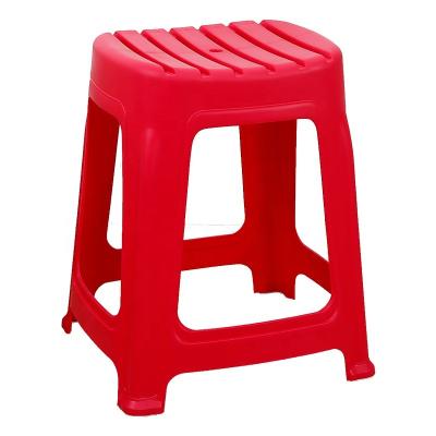 China Portable Square Durable Stable Outdoor Modern Non-Slip Large Plastic Stacking Step Sneaks Chair for sale