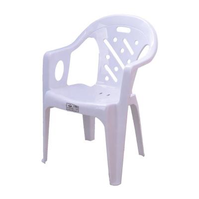 China Wholesale Colorful High Back Banquet Party Easy-Carry Outdoor Garden Chair With Arms Stackable Plastic Beach Chair For Events for sale