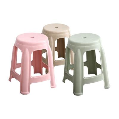 China 2022 high quality non-slip portable adult modern restaurant household household step stools plastic seat chairs for sale