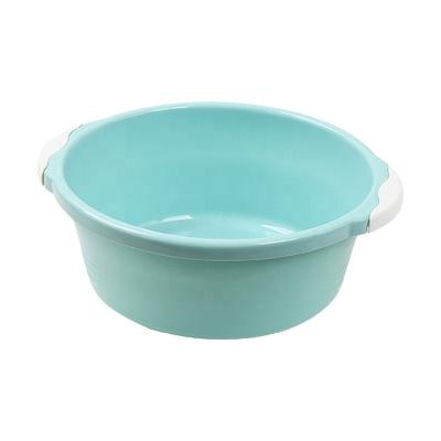 China Different Sizes Durable Strong Durable Foot Tub Stacking Basin PP Washing Plastic Kitchen Basin Wash for sale