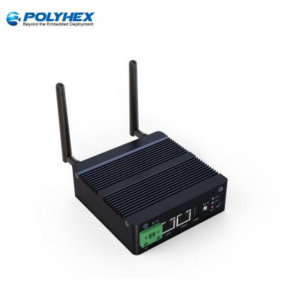 China Aluminum Alloy IoT Gateway Mini Industrial PC PC Gpio Based on i.MX 6UltraLite/6ULL CPU with Linux Operation System for sale