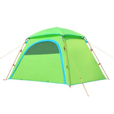 China Waterpoof HT24 3-4 Outdoor Waterproof UV Protection Double Layer Double Layer Outdoor Camping Tents for sale