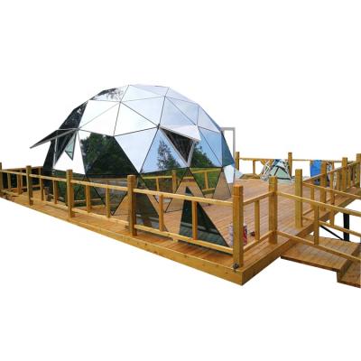 China Snow Field Nail S6-7 Dome Tent,Luxurious Resort Tent,Transparent Glass Dome Tent Room For Sale for sale