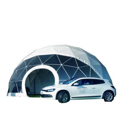 China BGD05 UV-resistant 30m diameter large geodesic dome tent, outdoor commercial / exhibition tents for events for sale