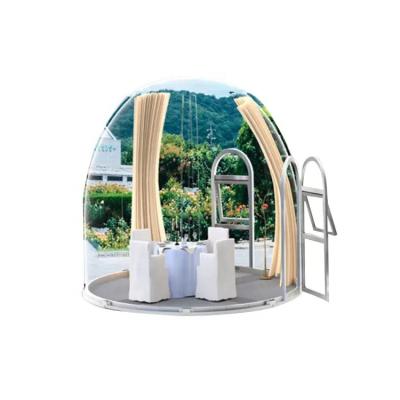 China Wear Resistance SH03 4m Diameter Bubble Bubble Tent Clear Plastic Dome Tent Transparent PC Dome Tent for sale