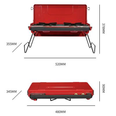 China Portable Outdoor Kitchen Tableware Cookware Self-Propelled Portable Gas Stove for sale