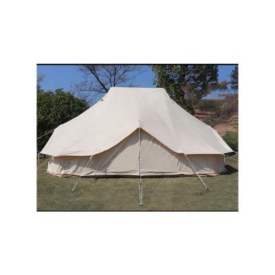 China BT20C UV-Resistant Light Glamping Tent Luxury Cotton Yurt Tent With Waterproof UV-Protection High Quality For Over 8 Person On Sale for sale