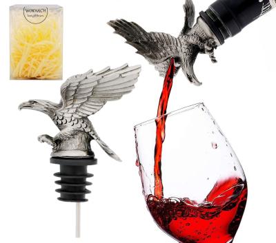 China Animal Wine Aerator Pourer Die Casting For Bar Home Festival Gift for sale