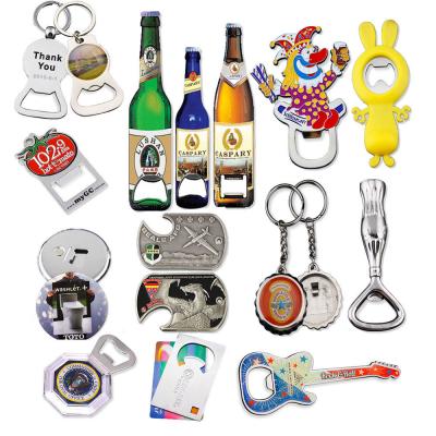 China Musical Beer Opener Keychain Stainless Steel Material OEM/ODM Available for sale