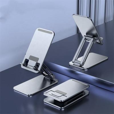 China Opvouwbaar Mini Mobile Stand Draagbare mobiele telefoonhouder Stand Aluminium legering Te koop