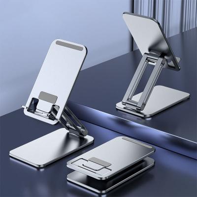 China Suporte universal para telefones celulares Suporte de mesa dobrável de liga de alumínio OEM Disponível à venda