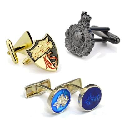 China Mens Accessories Handmade Silver Personalized Cufflinks For Groomsmen for sale