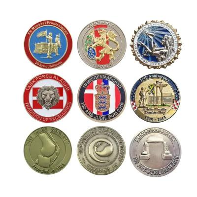 China 3d Double-side Gold Commemorative Souvenir Coins Custom Challenge Coin for sale