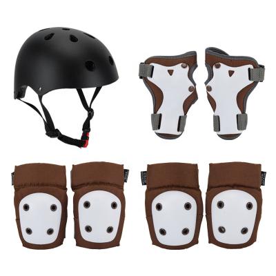 China With Adjuster 7 Pcs / Set Protective Skating Gear Sets Helmet Elbow Pads Knee Protector For Kids for sale