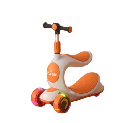 China 2021 Toy Kids Scooter With Seat Children's Toy OEM Kids Scooter Old Ride On Ride On Toy for sale