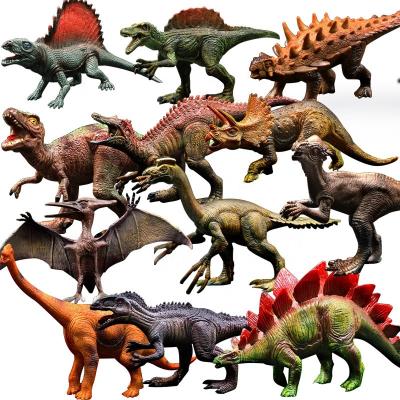 China Wild animal model realistic toys Mini Play 3D models set toy simulation children dinosaur toys for sale for sale