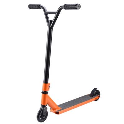 China Cheap Child Custom 100 Mm Two Wheel Off Road Freestyle Stunt Kick Scooters Pro , Foot Scooters For Adult Kids for sale