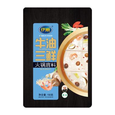 China For Hot Pot or For Cooking 150g Sanxian Pot HALAL MEAT Certificated Hot Soup Base For Cooking High Quality HALAL Hot Pot Seasoning for sale