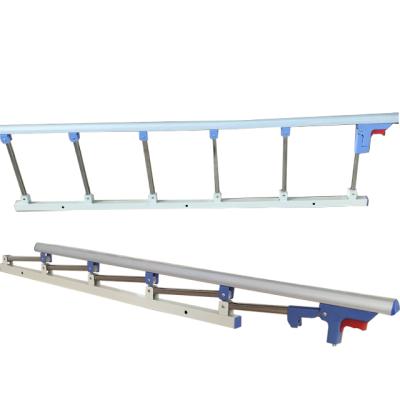 China Manual Easy Operate Cheap Price Nursing Bed Hospital Purchase Bed Guardrail ABS Panel Medical Bed for sale