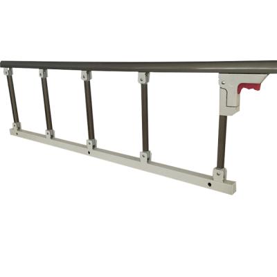 China Manual Easy Operate Nursing Bed Guardrail Hospital Nursing Bed China Factory, Handrail Medical Nursing Bed for sale