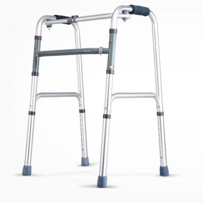 China Convenient Adult Walker Aluminum Walker Seat Can Be Folded Oversized Adult Walker for sale