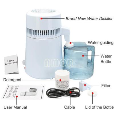 China Hot Selling New Laboratory Household Prefiltration Factory Direct Selling Portable Electric Water Distiller for sale