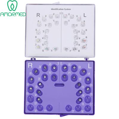 China Steel Dental Self-ligating Bracket Roth 022 Orthodontic Braces for sale