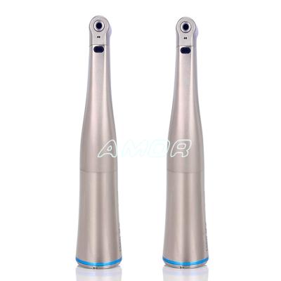 China 2020 Wholesale Dental Metal Push Button LED 1:1 Contra Angle Handpiece for sale