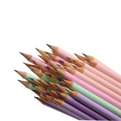 China 100% Eco-Friendly Wholesale Cheap Colors Painted HB Pencil With Cedar Wood HB 2B Top Dip Pencil For Kids 7