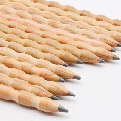 China 100% Wholesale Cheap Promotional Wooden Pencils Eco-friendly Cute Squash Shape HB Graphite Pencil Student Gift Pencils for sale