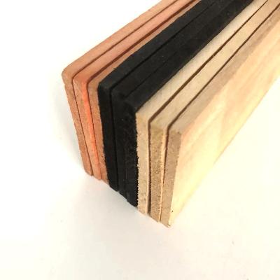 China Linden Wood Poplar Wood Soften Wholesale Cheap Poplar Wood Pencil Slat Pencil Slat With FSC for sale