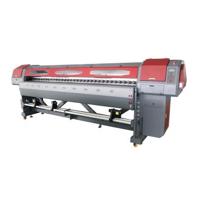 China Factory 3.2m print head plotter I3200 large format banner poster inkjet eco solvent printer And Cutter Printing machine price for sale